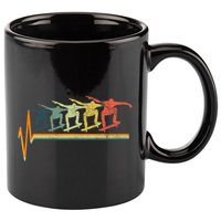 Skateboard Skater Gift Ollie 11oz C Handle Ceramic Mug