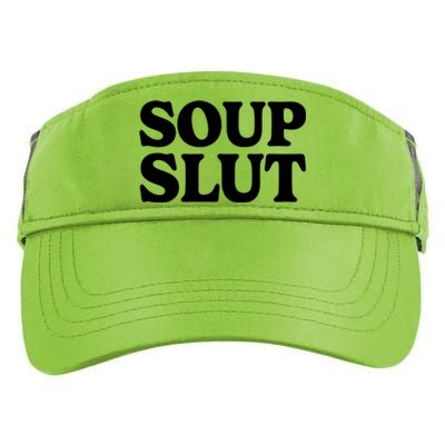 Soup Slut Hearts Funny Saying Adorable Adult Drive Performance Visor