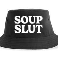 Soup Slut Hearts Funny Saying Adorable Sustainable Bucket Hat