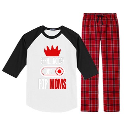 SHHH Raglan Sleeve Pajama Set