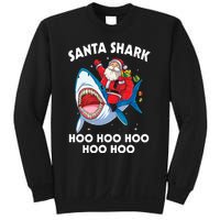 Santa Shark Hoo Hoo Hoo Hoo Hoo Christmas Sweatshirt