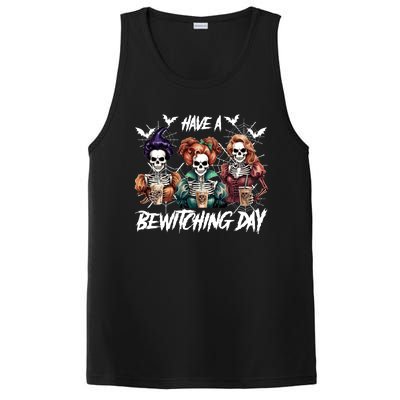 Sanderson Sisters Have A Bewitching Day Have A Bewitching Halloween Skeleton PosiCharge Competitor Tank