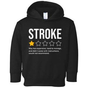 Stroke Survivor Heart Disease Warrior Fighter Cardiac Arrest Toddler Hoodie