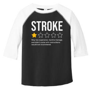 Stroke Survivor Heart Disease Warrior Fighter Cardiac Arrest Toddler Fine Jersey T-Shirt