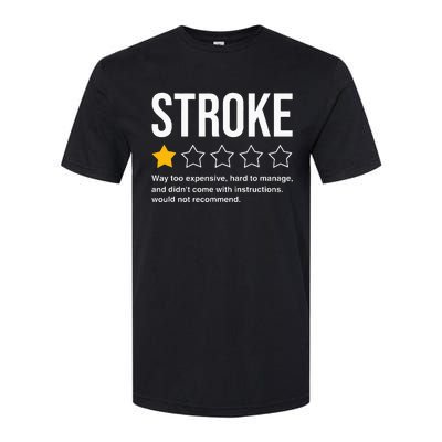 Stroke Survivor Heart Disease Warrior Fighter Cardiac Arrest Softstyle® CVC T-Shirt