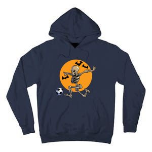 Soccer Skeleton Halloween Boy Soccer Player Halloween Tall Hoodie