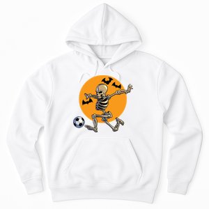 Soccer Skeleton Halloween Boy Soccer Player Halloween Hoodie