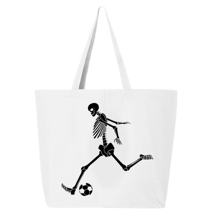 Skeleton Soccer Halloween Sport Player 25L Jumbo Tote