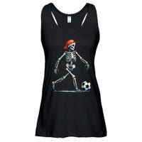 Skeleton Soccer Halloween Costume Ladies Essential Flowy Tank