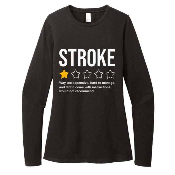 Stroke Survivor Heart Disease Warrior Fighter Cardiac Arrest Womens CVC Long Sleeve Shirt