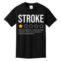 Stroke Survivor Heart Disease Warrior Fighter Cardiac Arrest Kids T-Shirt