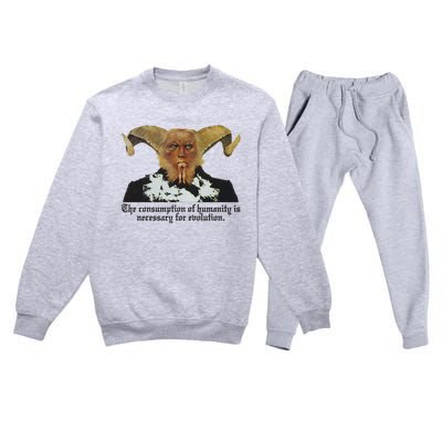 Section8la Store Humanity Premium Crewneck Sweatsuit Set