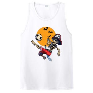 Soccer Skeleton Halloween Boy Soccer Pirate Halloween PosiCharge Competitor Tank