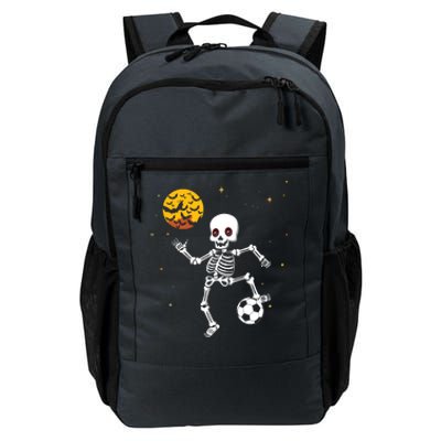 Soccer Skeleton Halloween Soccer Player Halloween Daily Commute Backpack