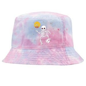 Soccer Skeleton Halloween Soccer Player Halloween Tie-Dyed Bucket Hat