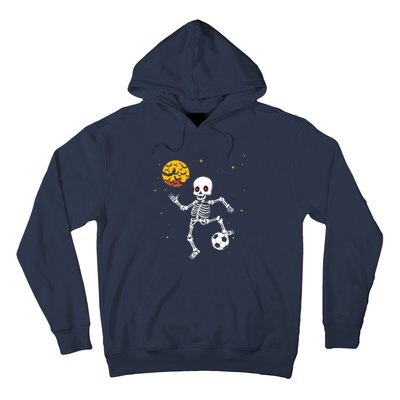 Soccer Skeleton Halloween Soccer Player Halloween Hoodie