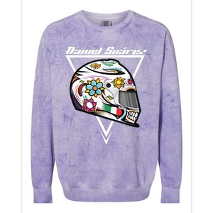 Suarez Skull Helmet Colorblast Crewneck Sweatshirt