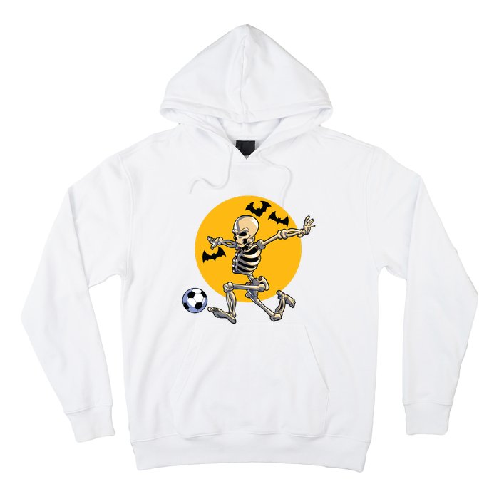 Soccer Skeleton Halloween Boy Soccer Player Halloween Hoodie