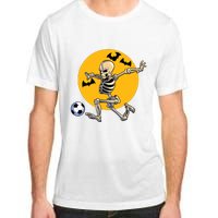 Soccer Skeleton Halloween Boy Soccer Player Halloween Adult ChromaSoft Performance T-Shirt