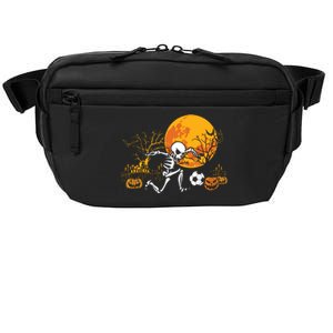 Soccer Skeleton Halloween Boy Soccer Player Halloween Crossbody Pack