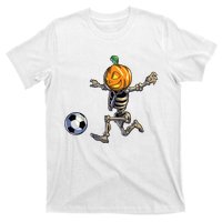 Soccer Skeleton Halloween Boy Soccer Halloween T-Shirt