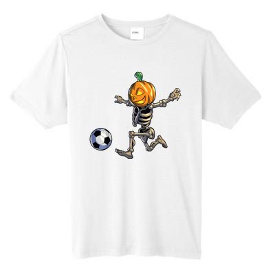 Soccer Skeleton Halloween Boy Soccer Halloween Tall Fusion ChromaSoft Performance T-Shirt