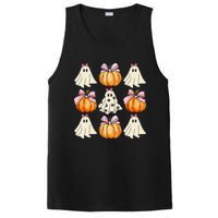 Spooky Season Halloween Ghost Pumpkin Ribbon Coquette Bow Gift PosiCharge Competitor Tank