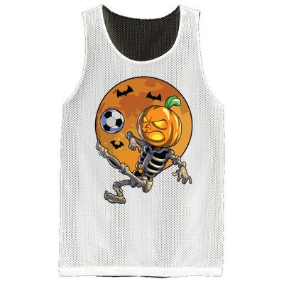 Soccer Skeleton Halloween Boy Soccer Halloween Mesh Reversible Basketball Jersey Tank