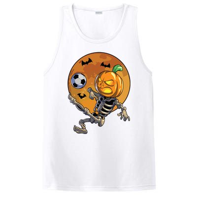 Soccer Skeleton Halloween Boy Soccer Halloween PosiCharge Competitor Tank