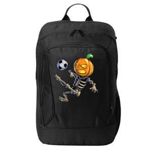 Soccer Skeleton Halloween Boy Soccer Halloween City Backpack