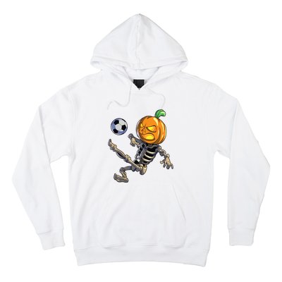 Soccer Skeleton Halloween Boy Soccer Halloween Hoodie