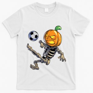 Soccer Skeleton Halloween Boy Soccer Halloween T-Shirt