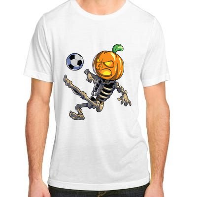 Soccer Skeleton Halloween Boy Soccer Halloween Adult ChromaSoft Performance T-Shirt