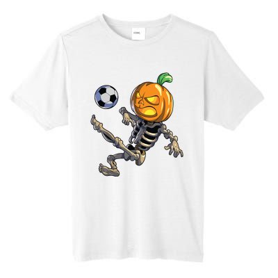 Soccer Skeleton Halloween Boy Soccer Halloween Tall Fusion ChromaSoft Performance T-Shirt