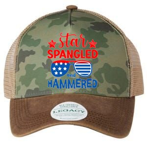 Star Spangled Hammered Gift Legacy Tie Dye Trucker Hat