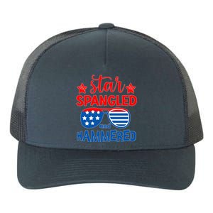 Star Spangled Hammered Gift Yupoong Adult 5-Panel Trucker Hat