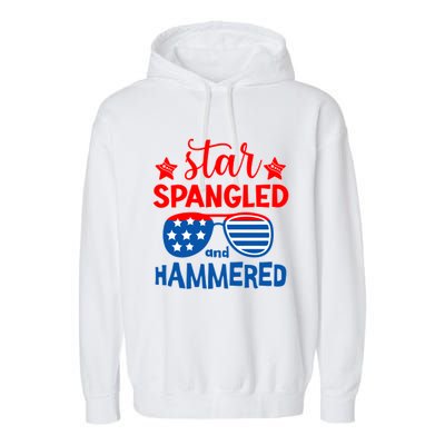 Star Spangled Hammered Gift Garment-Dyed Fleece Hoodie