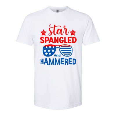 Star Spangled Hammered Gift Softstyle® CVC T-Shirt