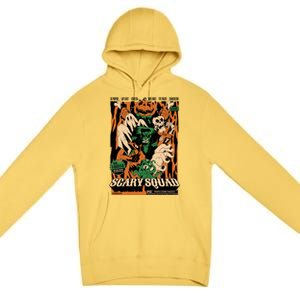 Scary Squad Halloween Premium Pullover Hoodie