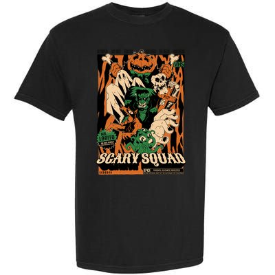 Scary Squad Halloween Garment-Dyed Heavyweight T-Shirt