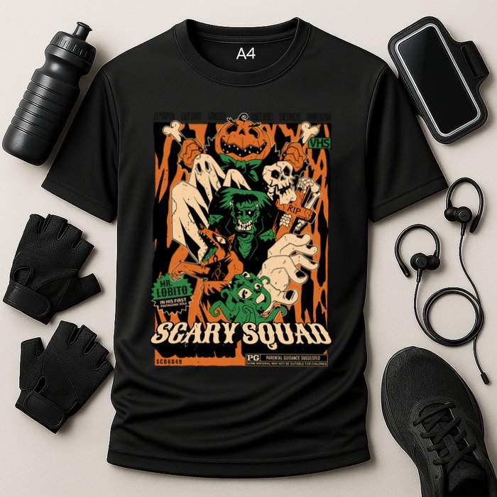Scary Squad Halloween Performance Shirt