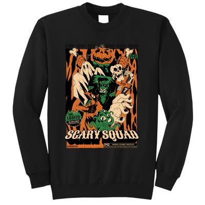 Scary Squad Halloween Sweatshirt
