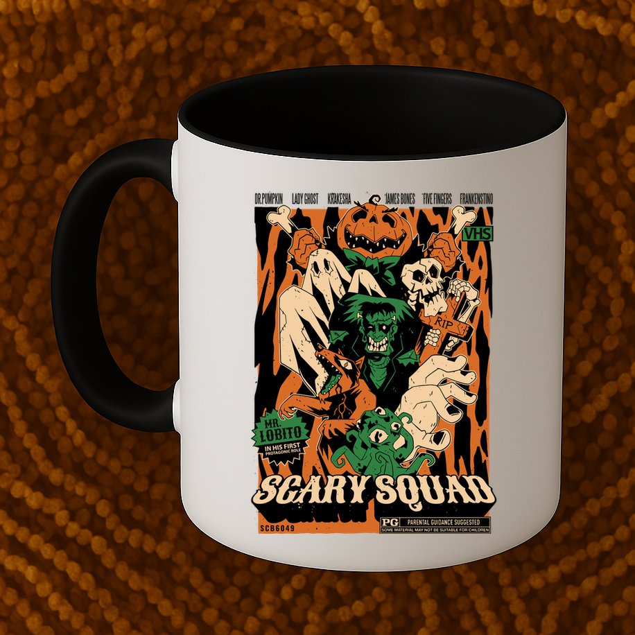 Scary Squad Halloween Mug