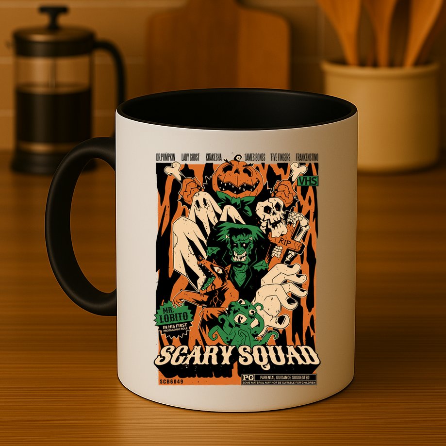 Scary Squad Halloween Mug