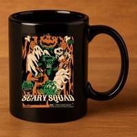 Scary Squad Halloween 11oz C Handle Ceramic Mug