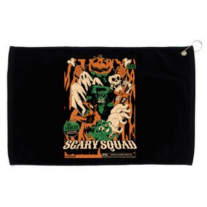 Scary Squad Halloween Grommeted Golf Towel