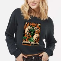 Scary Squad Halloween Cropped Pullover Crew