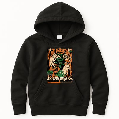 Scary Squad Halloween Kids Hoodie