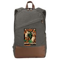 Scary Squad Halloween Cotton Canvas Backpack