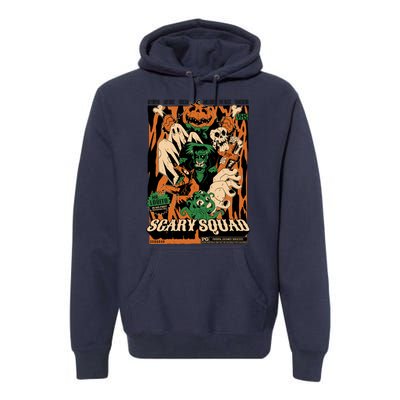 Scary Squad Halloween Premium Hoodie